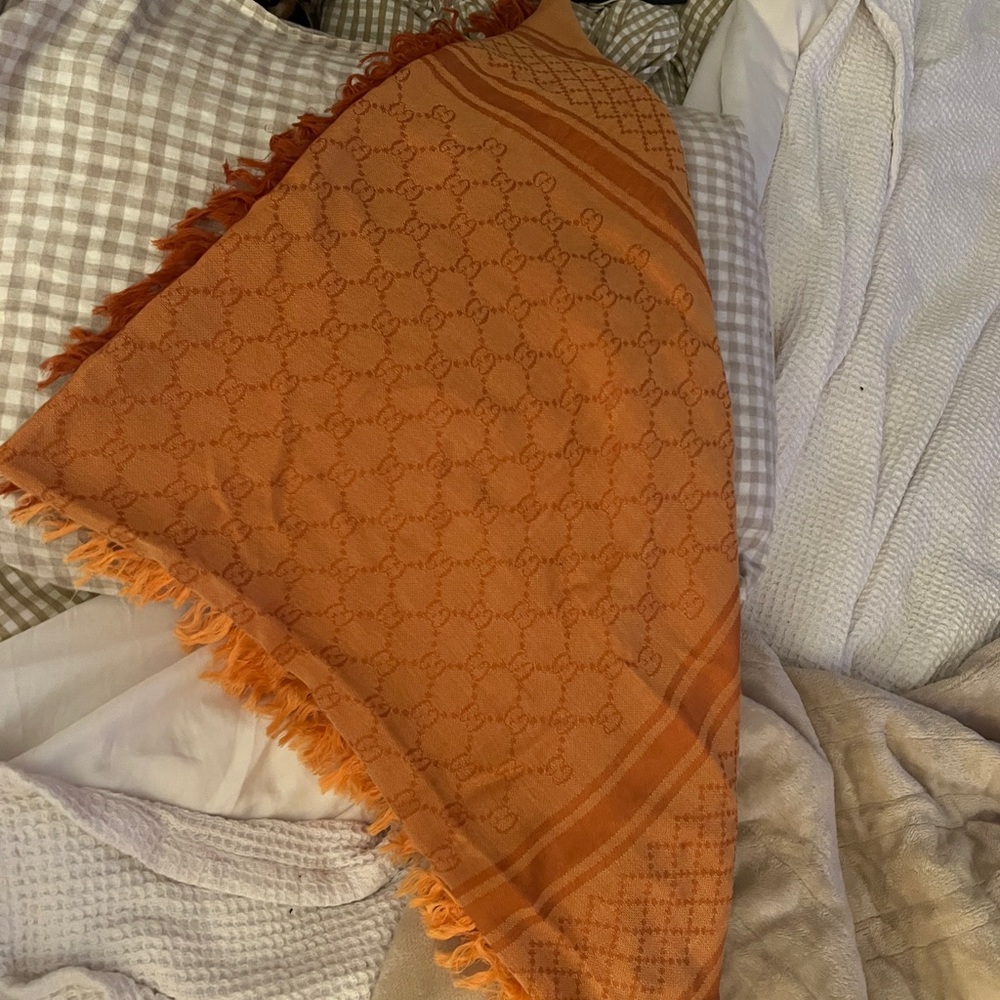 Gucci Scarf Orange - Picture 3 of 8